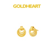 Goldheart 916 Gold Spiral Earring