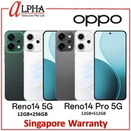 OPPO Reno 14 / Reno 14 Pro (12GB+256GB/12GB+512GB) 5G *** Singapore Warranty ***