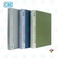 CBE REFILLABLE METALLIC CLEAR HOLDER A4 30 HOLES