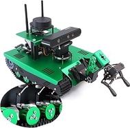 Yahboom Raspberry Pi 4B AI Robot ROS Tank Kit Transbot with Somatosensory Depth Camera 3D Scanner RO