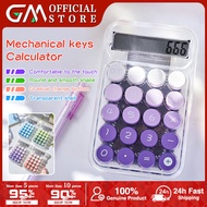 [SG Local Inventory] New Transparent Gradient Large Button Calculator Large Screen Electronic Calcul