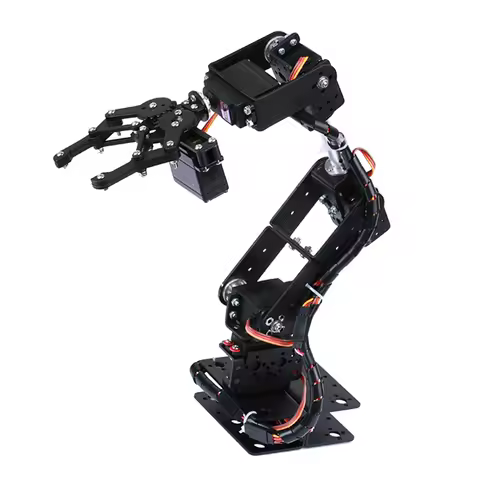 Robotic Arm Kit 6DOF Programming Robot Arm DIY Programming Robot Kit Servo not included