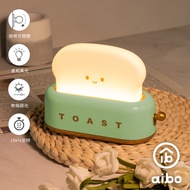 TOAST烤麵包機造型 LED夜燈-松霜綠