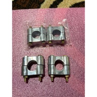 Raiser handlebar riser pangkon handlebar aluminum material (satria Vixion cbr byson verza etc.) cham