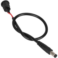 Male DC21 to Female CQ Power Cable 31cm Long Compatible with DC2.1 Input Devices