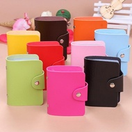 WHOLESALE | 24 Slot PU Leather Cards Holder Women Men Wallet IC License Debit Credit Card Storage Or