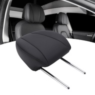 sudi Luocute Car Seat Headrest  Memory Foam PU Leather Replacement for Long Travel Comfort with Meta