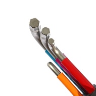 WERA ชุดประแจหกเหลี่ยม 3950/9 Hex-Plus Multicolour HF Stainless 1 รหัส 05022699001 (เวร่า)