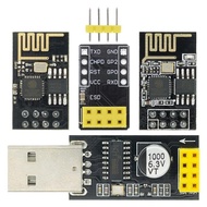 1PCS USB to ESP8266 module ESP-01 ESP-01S USB adapter board wireless communication microco