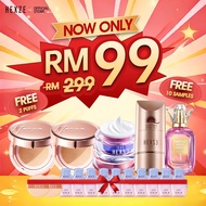 HEXZE RM99 Makeup Beauty Gift Box [2× Cushion Foundation+ Refreshing Lazy Cream+ Sunscreen+ Perfume]