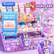 Guka Keychain DIY Set | Kids Toys & Stationery | For Girls | Gift Box with Stickers & Accessories