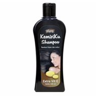 SAMPO PENGHITAM RAMBUT UBAN HAPPY SHAMPOO KEMIRIKU 100ML / Happy Kemiriku 100ml/Minyak Rambut Happy Kemiri SHAMPO PENGHILANG KETOMBE TREATMENT RAMBUT / sampo pemanjang rambut sampo penghilang uban Remimpi