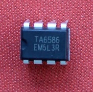 TA6586 Dip-8 Tancap TA 6586 IC Motor Driver Receiver Box Aki Mobil Accu TA65B6 Chip Parts Transistor