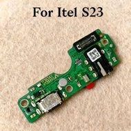 Flexible CONNECTOR Carjer PCB Board Casan Con PCB Charger Flexible Charger ITEL S23 FULL COMPONENTS 