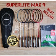 BADMINTON RACKET lining G SUPERLITE MAX 9Force ORIGINAL 100%