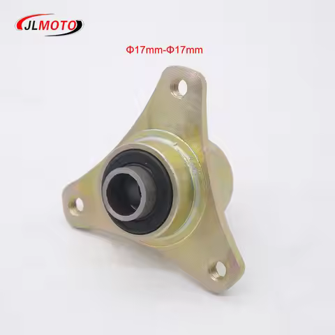 17mm 3*M8 Wheel Hub Fit For 49cc 50cc 168F 200 ATV 16X8-7 145/70-6 Rim Tire Electric Go Kart Buggy A