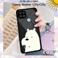 Case Realme C21y C25y Realme C21y C25y Motif BEARS BARE02 Latest Cute Character Cute Anime Anime Cha