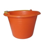 Orange Cast Bucket Orange/ Cement bucket Pail