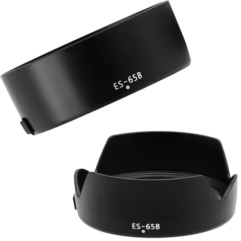 ES-65B ES65B Camera Lens Hood ES 65B Sun Shade Cover For Canon EOS R RP R5 R6 With RF 50mm F1.8 STM
