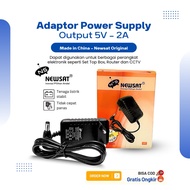 NEWSAT 5V-2A POWER SUPPLY ADAPTOR CCTV ADAPTOR/ DC CHARGER ADAPTOR/