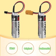 2024 Genuine Toshiba ER6V Battery ER6VC119A ER6VC119B 3.6V PLC CNC Mitsubishi M70 System Drive Batte