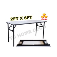 3V Banquet Table 2"x6" / Folding Table / Study Table / Kenduri / Catering (32mm / 25mm )