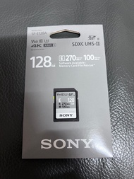 Sony 128G SDXC UHS-II SF-E128A Memory card
