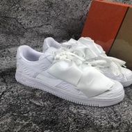 Nike Air Force 1'07 LX 全白蝴蝶結 情人節限定 纯白空军一号