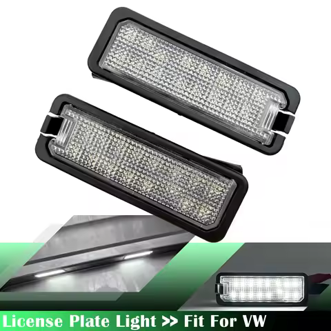 License Plate Lights Assembly For VW Golf IV V VI VII Passat CC Sedan Amarok Arteon New Beetle Cocci