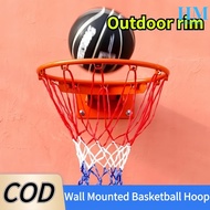 14/18 inch Standard Basketball Hoop With Net NBA Standard Basketball Ring High Quality Thickened