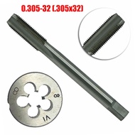 【D-HOT】1 set 8V1-32 right-hand V-tire valve mouth thread Straight groove tap & die