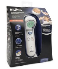 Braun百靈牌NTF3000 免接觸額探温度計