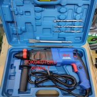 MESIN BOR BOBOK BETON ROTARY HAMMER H&L HL 2-26 DRE SET MATA BOBOK