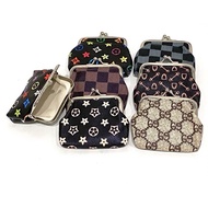 Toply shop COD Clip-on coin purse / Patterned wallet