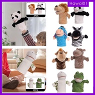 [Hawal] Animal Hand Puppets with Movable Mouth, Kids Puppets Educational Toys for Telling Play Ages 2+ Kids
