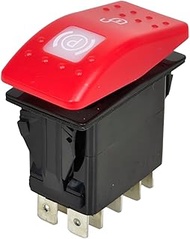 XYZIL Parking Brake Rocker Switch AT405202 Compatible with John Deere 328D 328E 329D 329E 332D 332E 