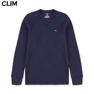 【buy3Get10%off】Tommy Hilfiger Mens Long Sleeve T-Shirt Waffle 09T3585