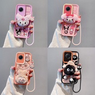 casing vivo y02t casing vivo y02 y02a  Plush doll phone case for  vivo y02 y02a case