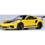 AUTOART 1/18 Porsche 911 (991.2) GT3 RS Black Cover Car Model
