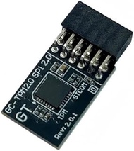 Gintai TPM Module 2.0 LPC SPI 12pin Infineon SLB9670 for Gigabyte B650M Gaming WIFI/B650M Gaming Plu