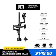 ULTi Apex Pro Stackable Monitor Arm | T58