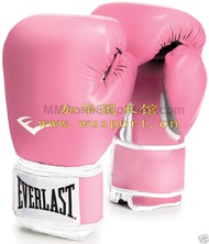 Everlast Boxing Gloves pink girls ladies training gloves Pro gloves 10 oz to send bandages