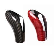 Car Gear Shifter Knob Head Cover For Alfa Romeo Giulia Alfa Romeo Stelvio 2020 Carbon Fiber Decorati