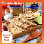 Khô Cá Đuối Mắm Me Loại 1 Thơm Ngon Original Handmade Tem Màu Ngẫu Nhiên 350g