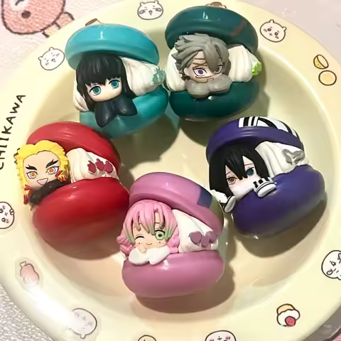 Genuine Bandai Gashapon Anime Demon Slayer Kimetsu No Yaiba Tokitou Muichirou Kyoujurou Mitsuri Oban