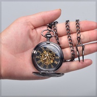 Anime Character Fashion Alloy Mechanical Pocket Watch