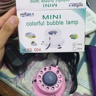 HLed 004 Mini Colorful Bubble Lamp/Lampu Hiasan Aquarium Aerasi