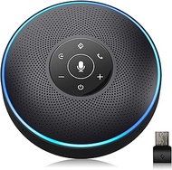 EMEET Bluetooth Speakerphone M2 Black Conference Speaker for 5-8 People Business Conference 360º Voi
