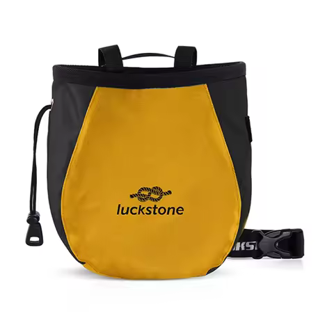 Outdoor Climbing Chalk Bucket Rock Climbing Magnesia Sack With Adjustable Belt Storage Pouch For Pet