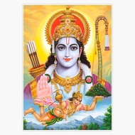 Lord Shri Rama Rama Krishna Hindu สติกเกอร์ศิลปะอินเดียตะวันออกสติ๊กเกอร์รูปลอกกันน้ำไวนิลกันชน